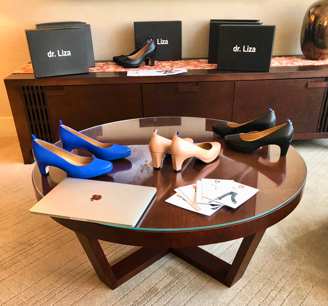 dr LIZA shoes pop-ups