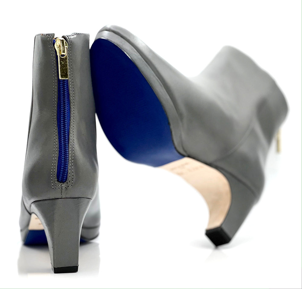 dr LIZA bootie - CHARCOAL