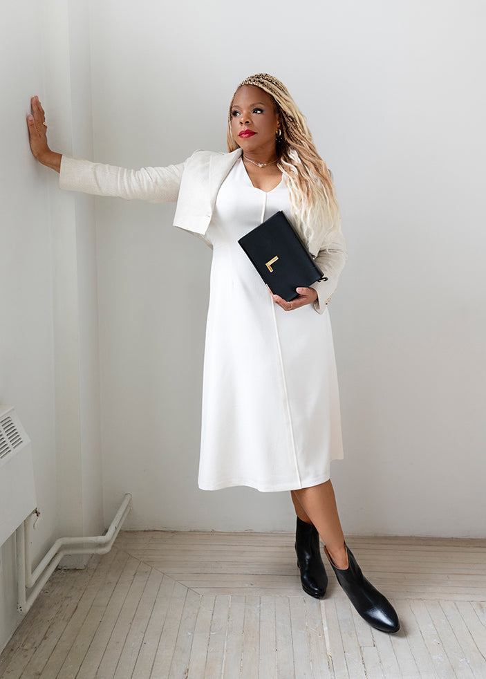 dr LIZA shoulder bag | BLACK